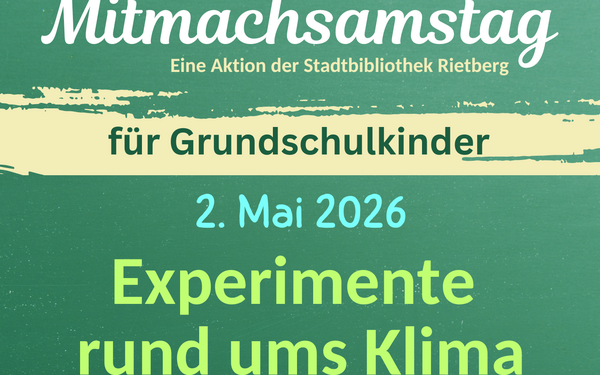 Experimente rund ums Klima
