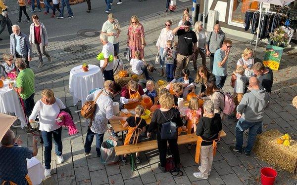 Kürbissonntag in der Rathausstraße
