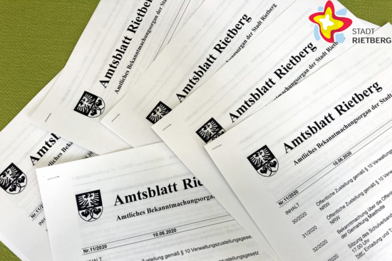 Symbolbild des Amtsblatt Rietberg