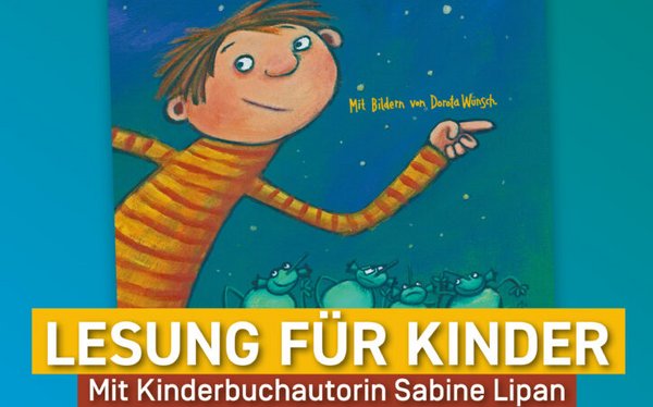 Lesung mit Kinderbuchatorin Sabine Lipan