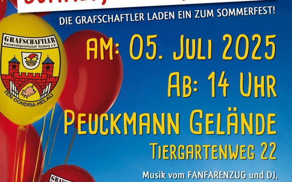Sommer, Sonne, Helau! Sommerfest der Grafschaftler