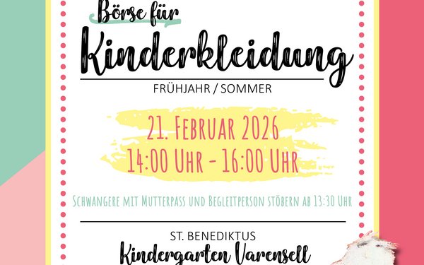 Vorsortierte Kleiderbörse Frühjahr/Sommer