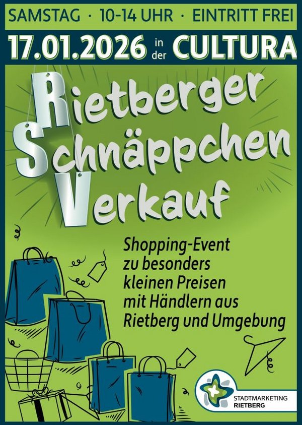 Rietberger Schnäppchen-Verkauf