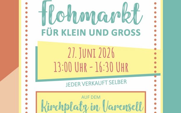 Flohmarkt für Klein und Groß