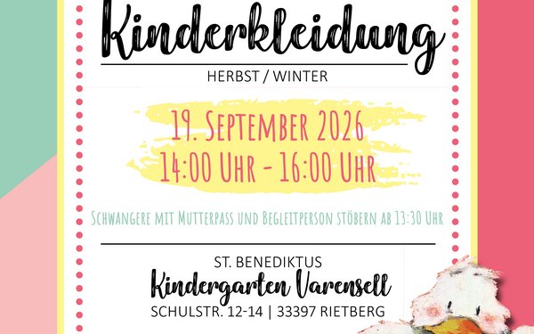 Vorsortierte Kleiderbörse Herbst/Winter