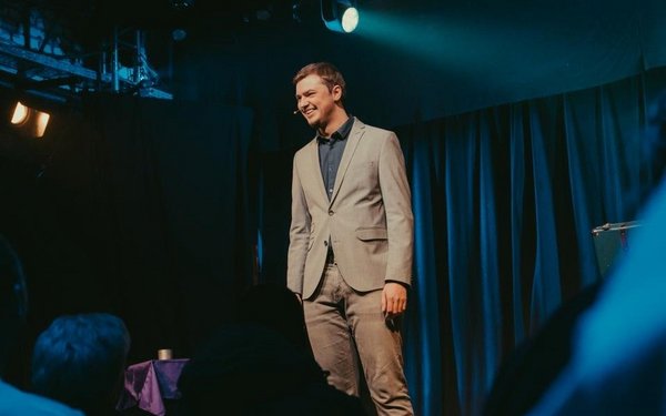 mit Zauberkünstler Daniel Dück