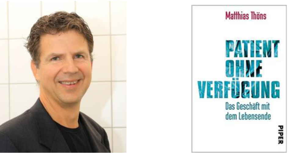 Lesung und Vortrag von Dr. Matthias Thöns „PATIENT OHNE VERFÜGUNG